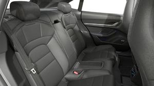 Interior view of Taycan 4S Cross Turismo