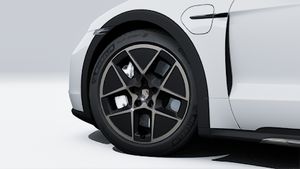 Exterior view of Taycan Turbo Cross Turismo