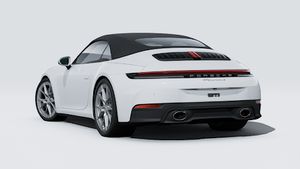 Vista exterior de 911 Carrera S Cabriolet mostrando la parte trasera y el lado izquierdo del vehículo