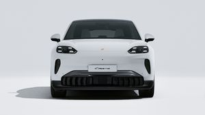 Ulkonäkymä Cayenne Coupé Electric , jossa näkyy auton etuosa.