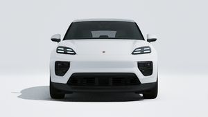 Ulkonäkymä Macan 4S , jossa näkyy auton etuosa.
