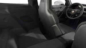 Interior view showing the back seats of 911 Carrera GTS