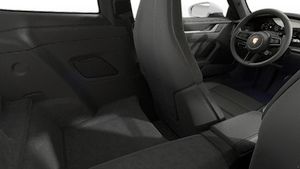 Interior view showing the back seats of 911 Carrera 4S