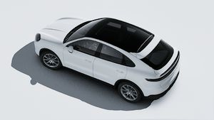 Exterior view of Cayenne Coupé seen from above
