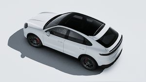 Exterior view of Cayenne S Coupé seen from above