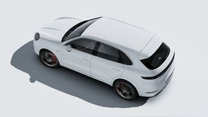 Cayenne Turbo E-Hybrid -ის გარე ხედი ზემოდან