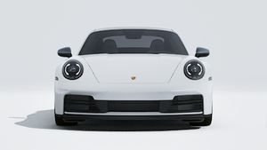 Vue extérieure de 911 Carrera T montrant l'avant de la voiture
