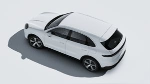 Vue extérieure de Cayenne E-Hybrid vue d'en haut