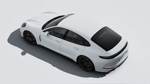 Vue extérieure de Panamera GTS vue d'en haut
