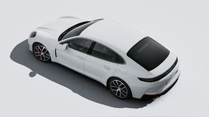 Vue extérieure de Panamera 4S E-Hybrid vue d'en haut