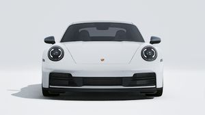 Εξωτερική όψη του 911 Carrera T που δείχνει το μπροστινό μέρος του αυτοκινήτου