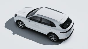 Vista exterior de Cayenne E-Hybrid vista desde arriba