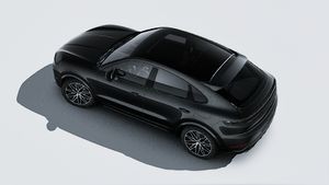 Vista exterior de Cayenne E-Hybrid Coupé Black Edition vista desde arriba