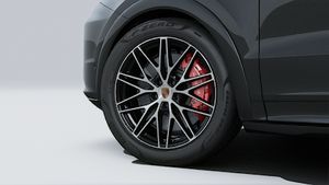 Vista exterior de su Cayenne S E-Hybrid Coupé Black Edition