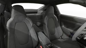 Interior view showing the front seats of 911 Carrera GTS