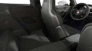 Interior view showing the back seats of 911 Carrera GTS
