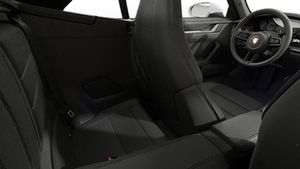 Interior view showing the back seats of 911 Carrera Cabriolet
