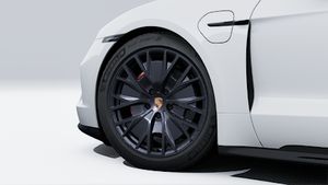 Exterior view of Taycan GTS