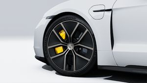 Vanjski pogled na Taycan Turbo S