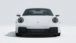 A 911 Carrera GTS külső nézete, amely az autó elejét mutatja.