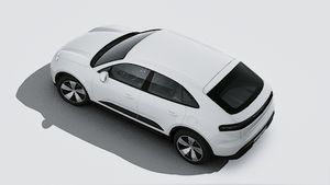 A Macan 4 külső nézete felülről nézve