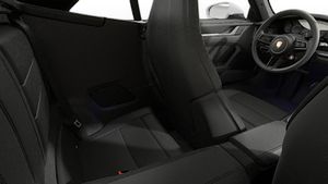 Interior view showing the back seats of 911 Carrera Cabriolet