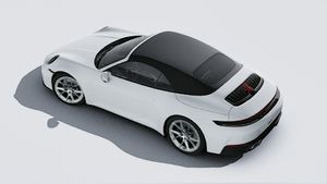 Exterior view of 911 Carrera Cabriolet seen from above