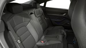 Interior view of Taycan 4S