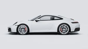 Exterior view of 911 Carrera S showing the left side of the car
