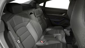 Interior view of Taycan 4S