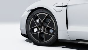 Exterior view of Taycan Turbo