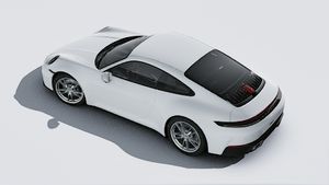 מבט חיצוני של ה-911 Carrera מלמעלה