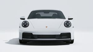 מראה חיצוני של ה-911 Carrera, מראה את חזית המכונית
