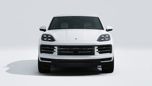מראה חיצוני של ה-Cayenne S, מראה את חזית המכונית