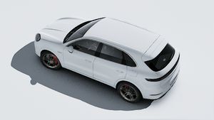 מבט חיצוני של ה-Cayenne Turbo E-Hybrid מלמעלה