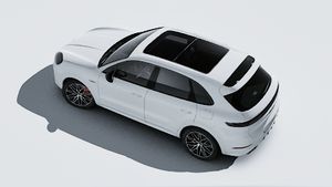 מבט חיצוני של ה-Cayenne S E-Hybrid Black Edition מלמעלה