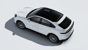 מבט חיצוני של ה-Cayenne Coupé מלמעלה