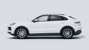 מראה חיצוני של ה-Cayenne Coupé, מראה את הצד השמאלי של המכונית