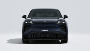מראה חיצוני של ה-Cayenne Turbo Electric, מראה את חזית המכונית