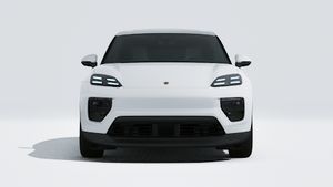 מראה חיצוני של ה-Macan 4, מראה את חזית המכונית