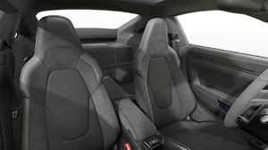 Interior view showing the front seats of 911 Carrera 4 GTS