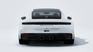 Exterior view of 911 Carrera 4 GTS showing the rear of the car