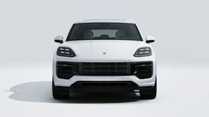 Exterior view of Cayenne GTS showing the front of the car