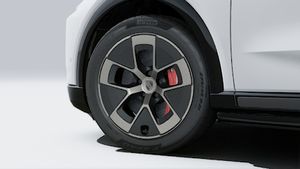 Exterior view of Cayenne Turbo Electric