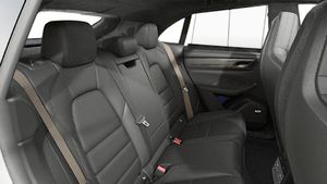 Interior view of Macan Turbo