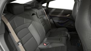 Interior view of Taycan Turbo