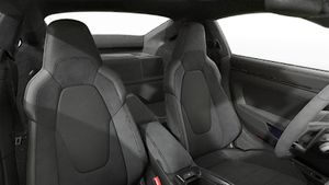 Interior view showing the front seats of 911 Carrera GTS