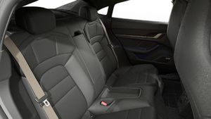 Interior view of Taycan Turbo