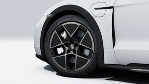 Exterior view of Taycan Turbo Cross Turismo