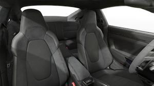 Interior view showing the front seats of 911 Carrera GTS